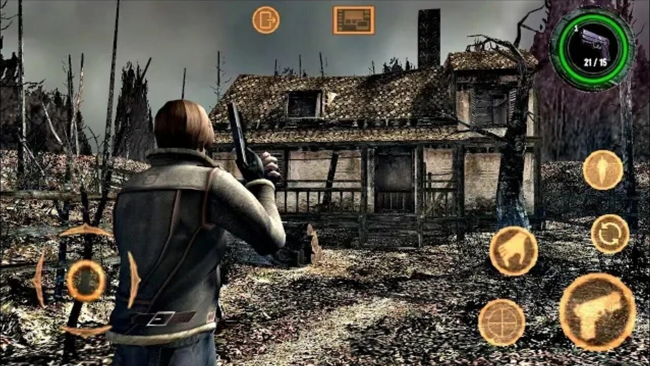 Evil 4 ios. Re4 android. resident evil 4 menu. biohazard 4: mobile edition.
