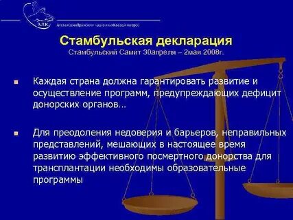 Содержание стамбульских договоренностей