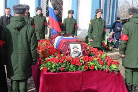Похороны солдата погибшего