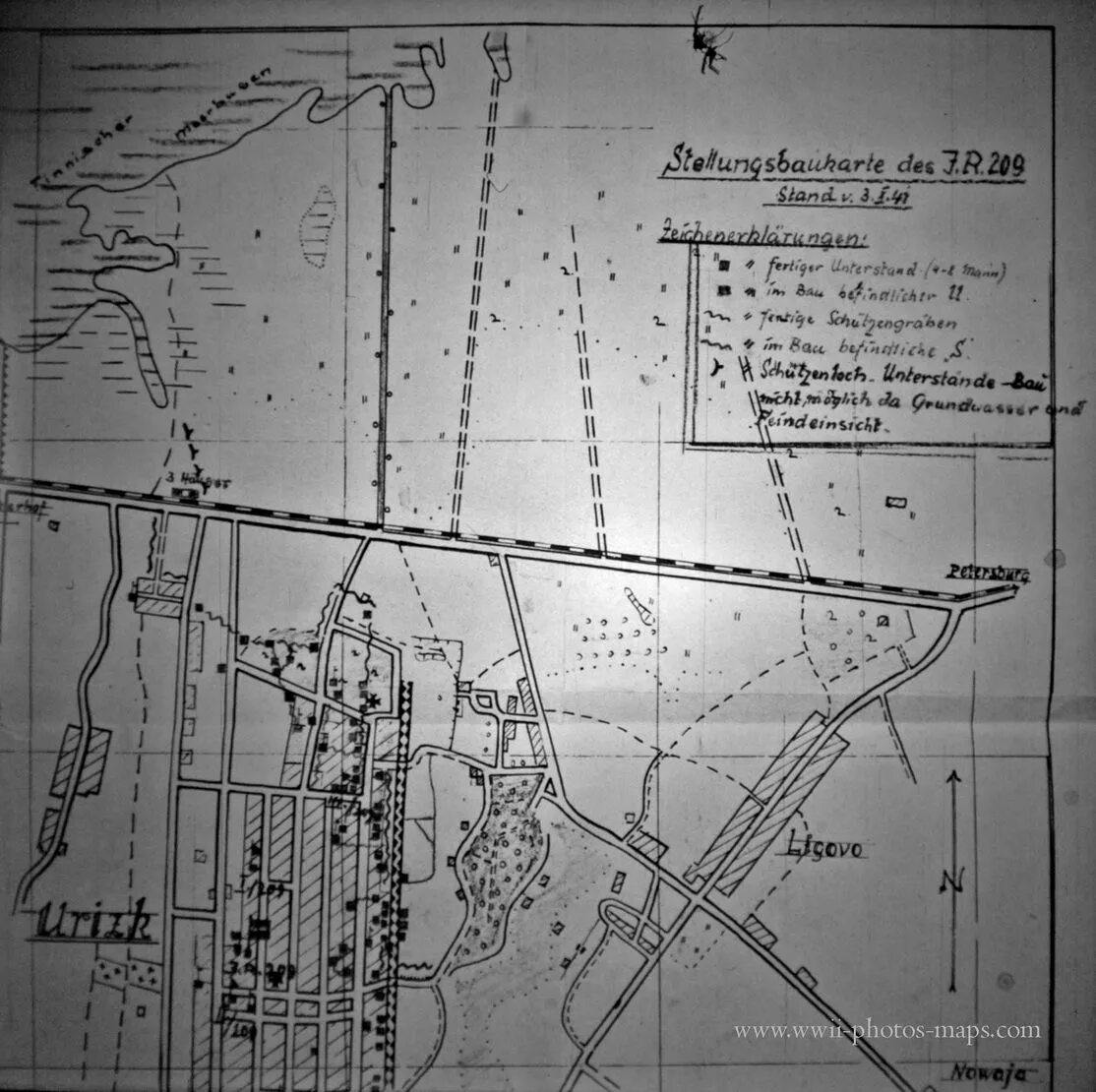урицк на карте ленинграда. линия обороны урицк 1941 год. аэрофотосъемка ленинграда урицка. карта урицк ленинград 1941 года. операция подкоп урицк.