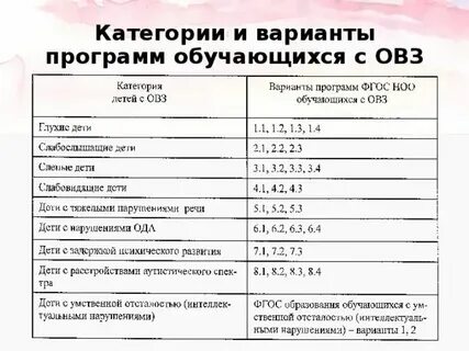 Программа по информатике 8 класс овз
