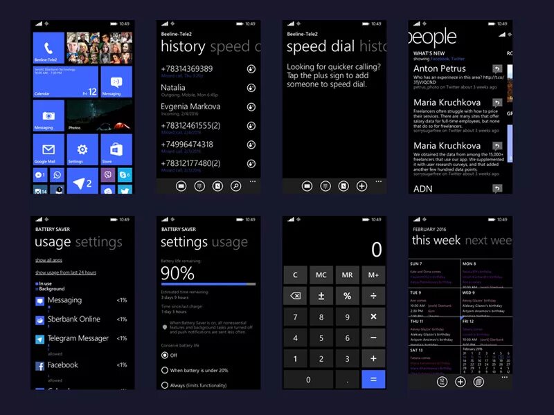 Windows ui. Windows Phone Интерфейс. Windows Phone 8.1 Интерфейс. Windows Phone 7 Интерфейс. Виджеты для андроид в стиле Windows Phone.