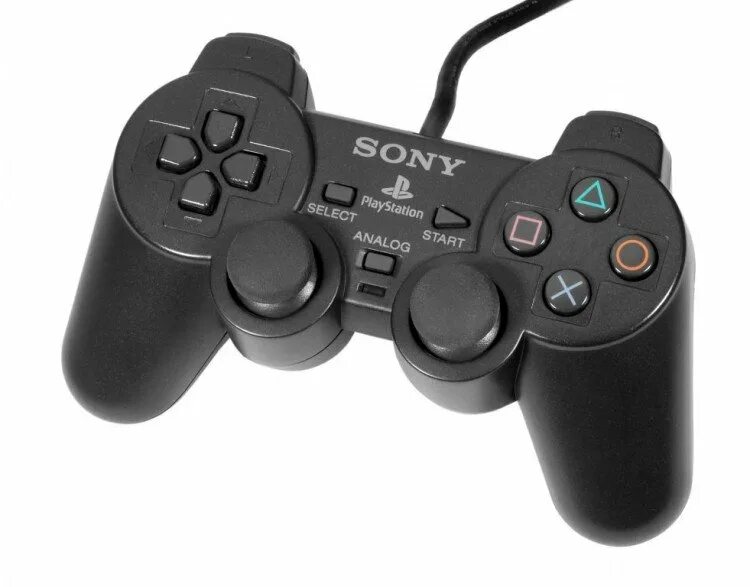 Джойстики sony купить. Джойстик сони плейстейшен 2. Sony ps2 Gamepad. Геймпад Sony ps2 беспроводной. Беспроводной Dualshock ps2.