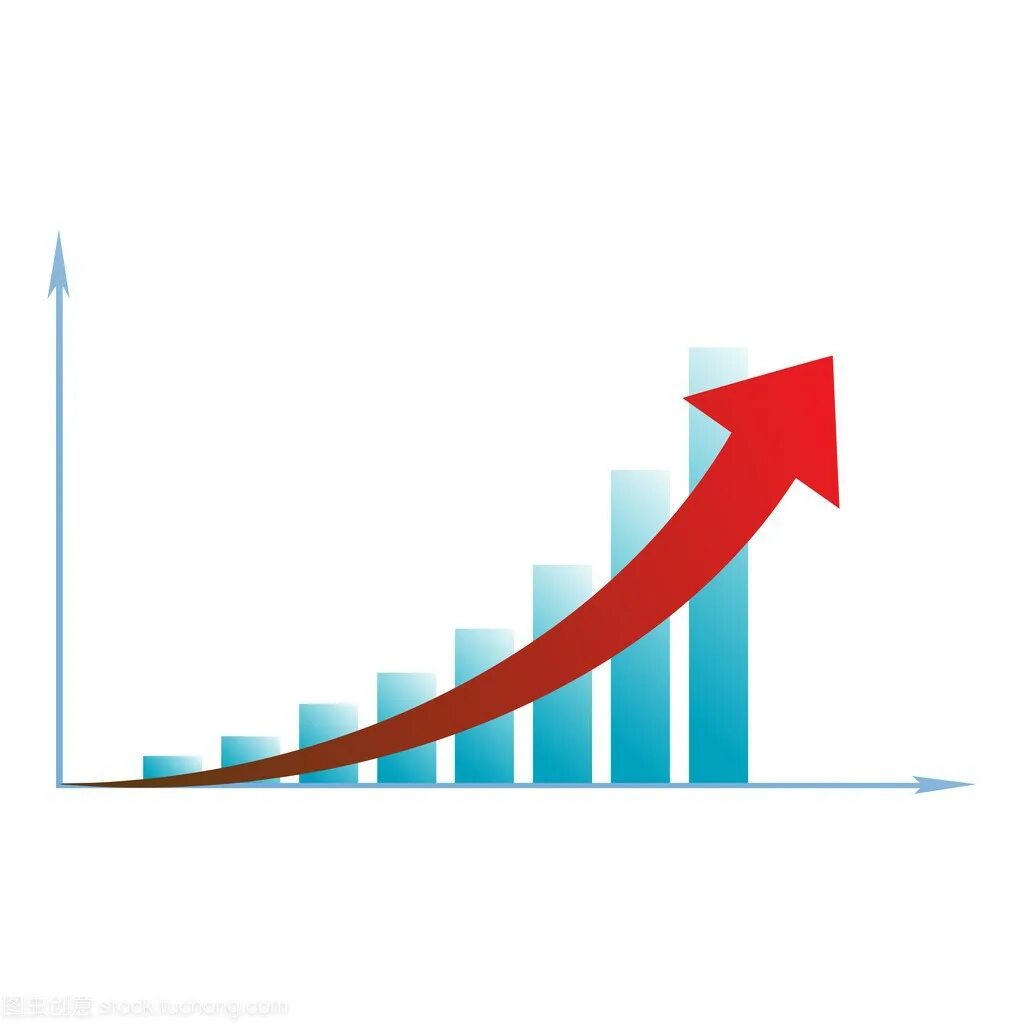 Графики роста. График со стрелками. График роста. График со стрелочкой. Рисунки в тренде.