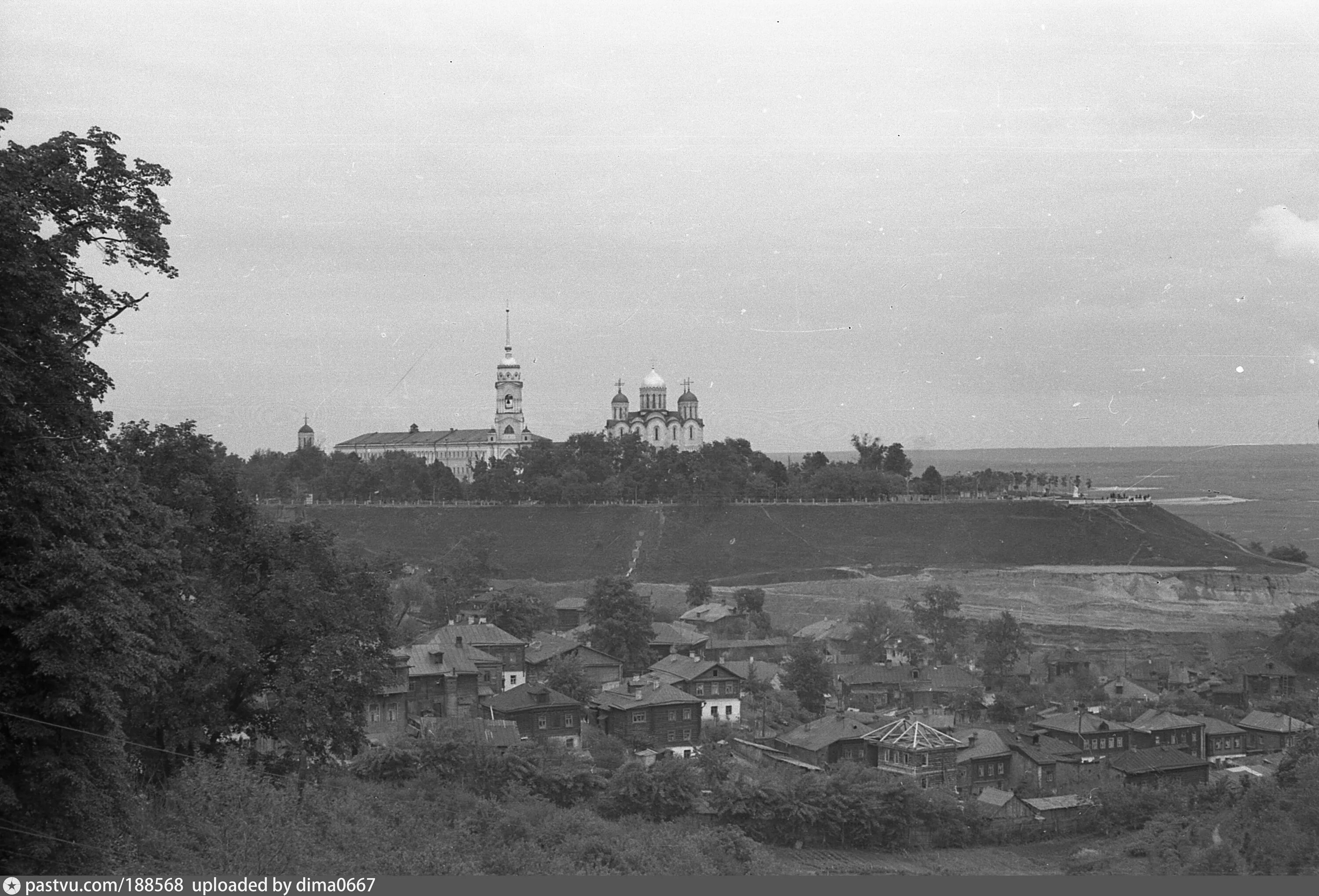 Vladimir Gub. View from the Kozlov shaft Presidential Library