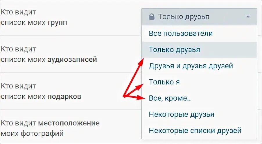 Кто видит список моих групп. Как скрыть группы в ВК. Как скрыть сообщества в ВК от всех. Как скрыть группы в ВК от всех.