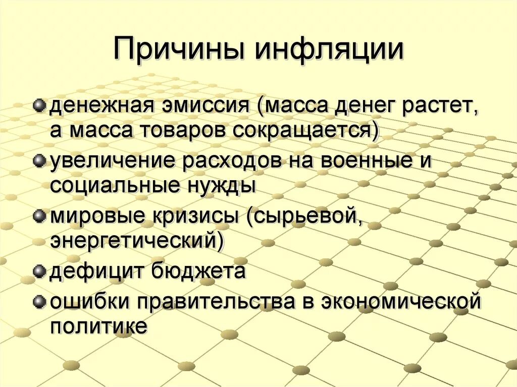 Появление инфляции. Причины инфляции. Причины инфляции в экономике. Внутренние причины инфляции. Основные причины инфляции.