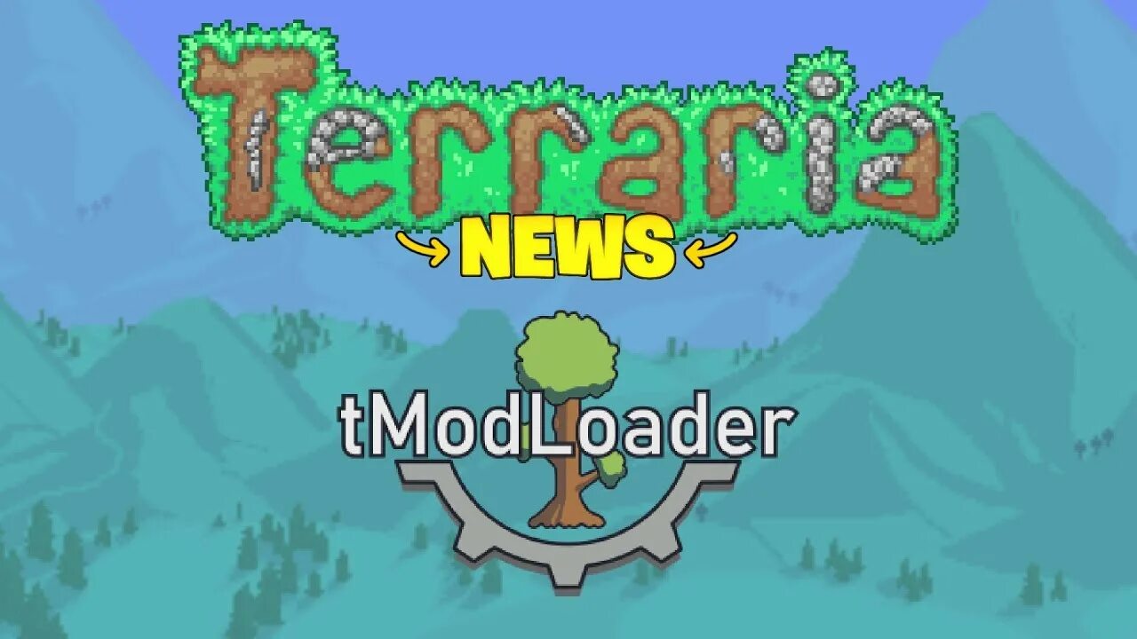 Tmod loader for terraria 1.4. Террария 1.5. Лаунчер террария. Террария tmodloader. Загрузка террарии.