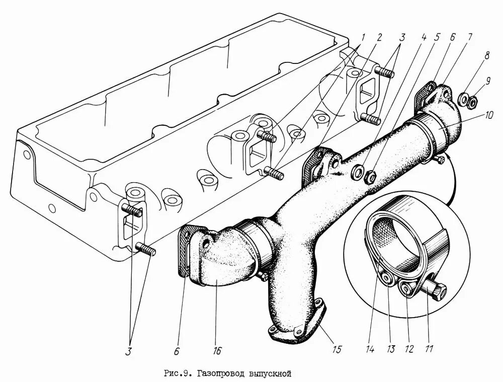 Зил 131 прокладки. Выпускной коллектор ЗИЛ 131. Шпилька коллектора выпускного ЗИЛ 131. Выпускной коллектор Урал 375. Выхлопной коллектор ЗИЛ 130.