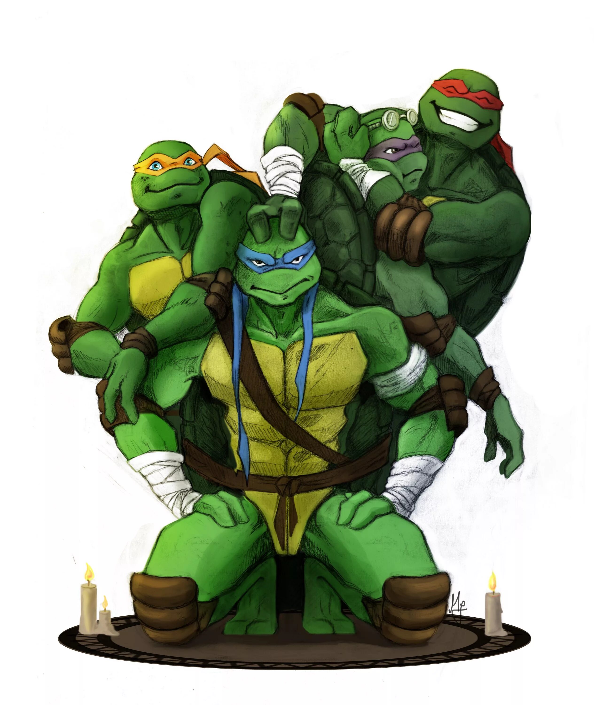 Tmnt art. Черепашках ниндзя 2003 Донателло и Микеланджело. Донателло черепашка 2012 и Микеланджело. Микеланджело Черепашки-ниндзя 2012.