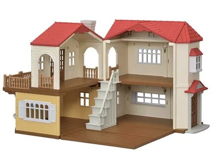 Большой дом со светом sylvanian