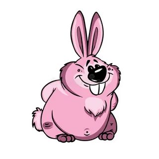 Cute fat rabbit