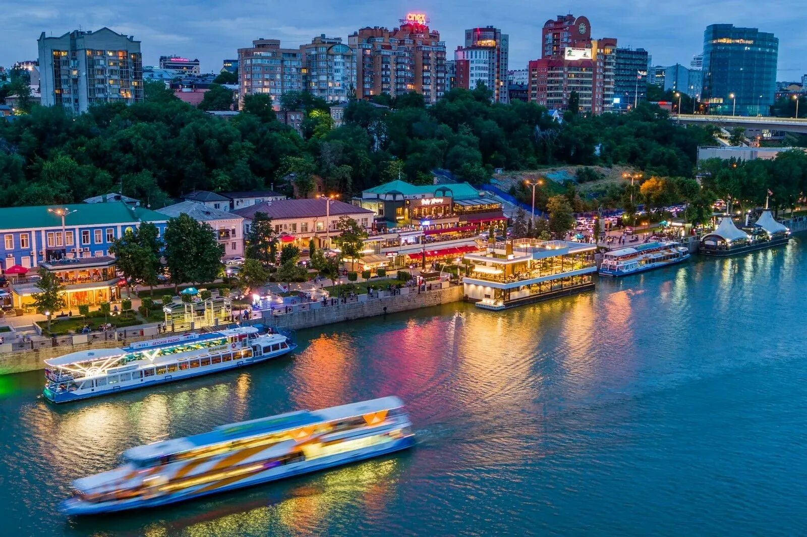 Набережная реки Дон Ростов-на-Дону