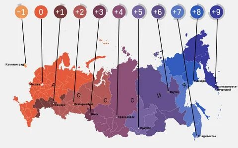 Калининградское время часовой пояс
