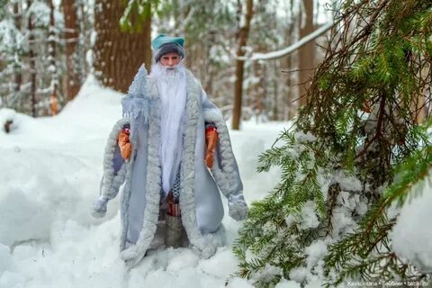 В лесу родилась елочка из морозко