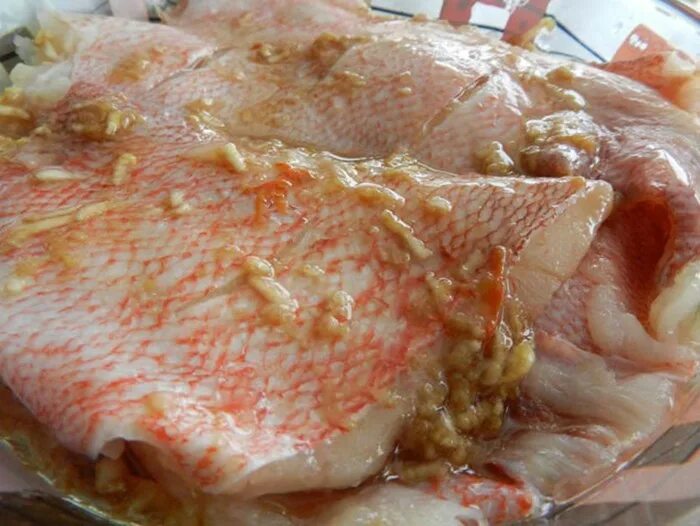 маринад для морского окуня