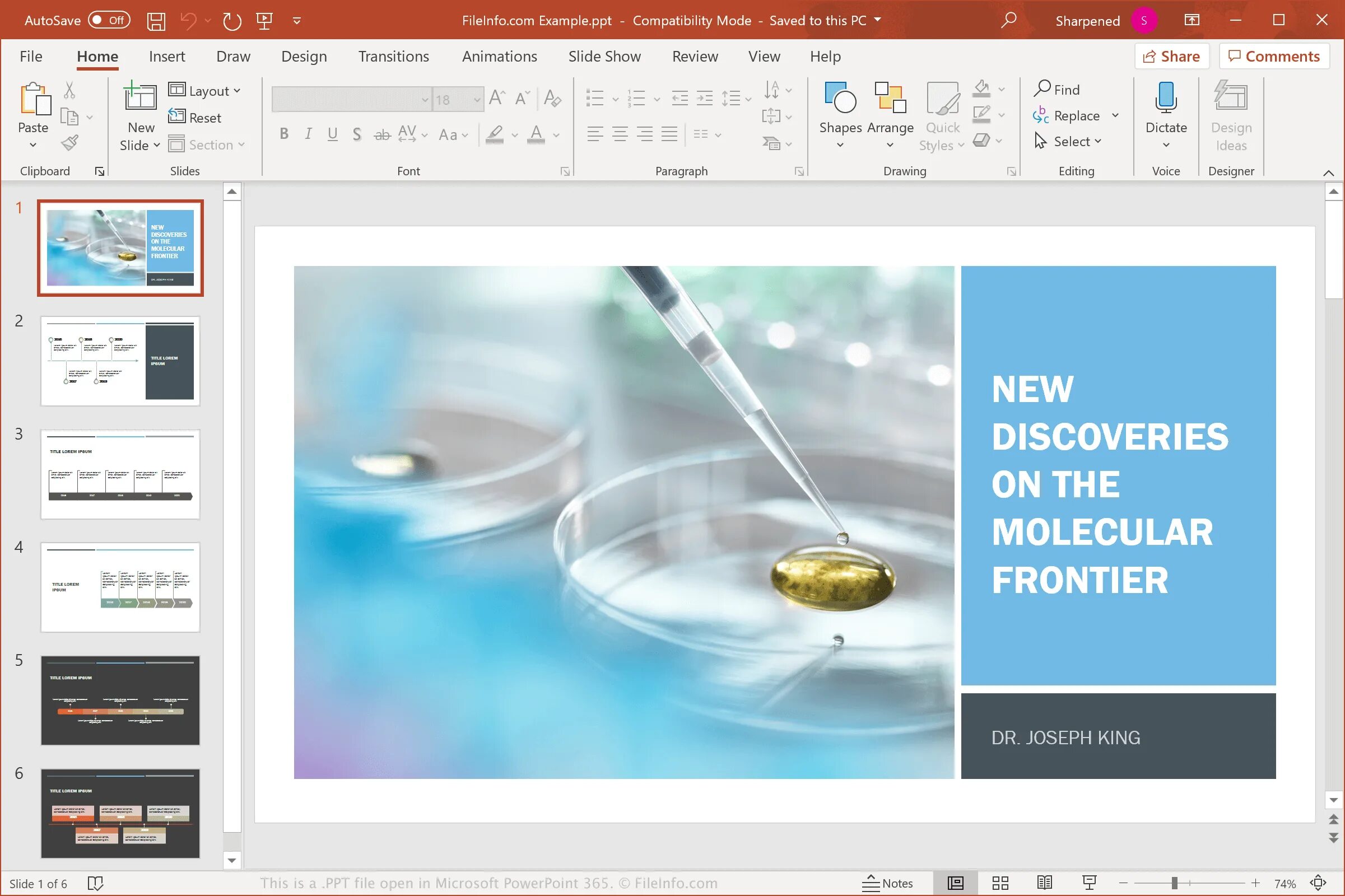Powerpoint file. Powerpoint file