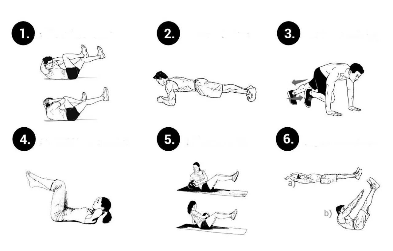 Пресс быстро в домашних условиях мужчине. Упражнения для пресса. Упражнения для качания пресса. Комплекс упражнений на пресс. Комплекс упражнений эффективных для пресса.