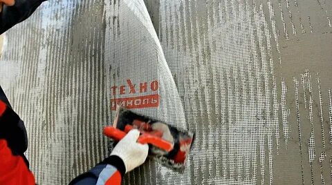 Сетка фасадная на пеноплекс