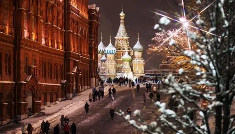 Зимние прогулки по москве