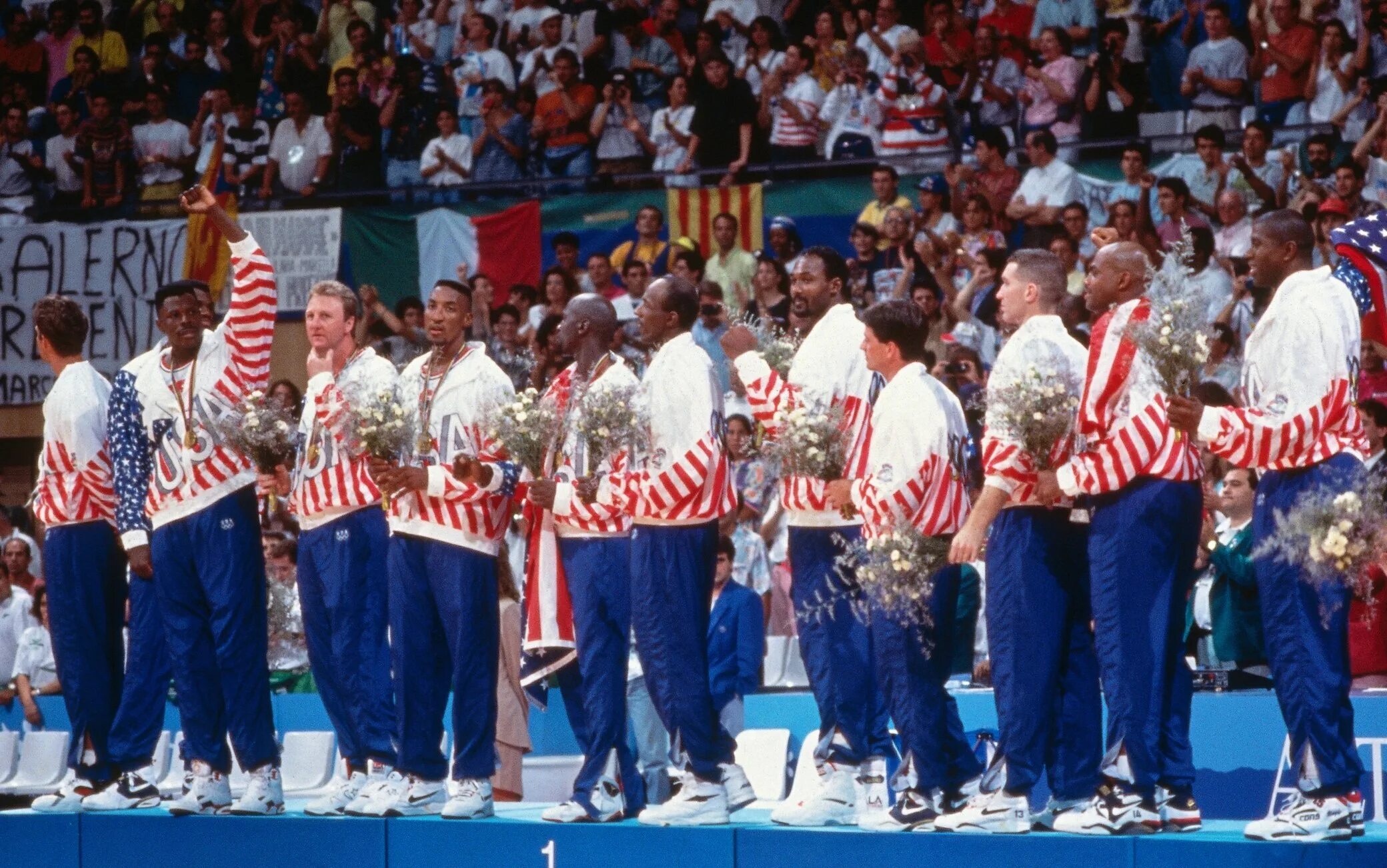Олимпийские игры 1992 и 1994. Дрим тим 1992. Олимпийские игры в Барселоне 1992.