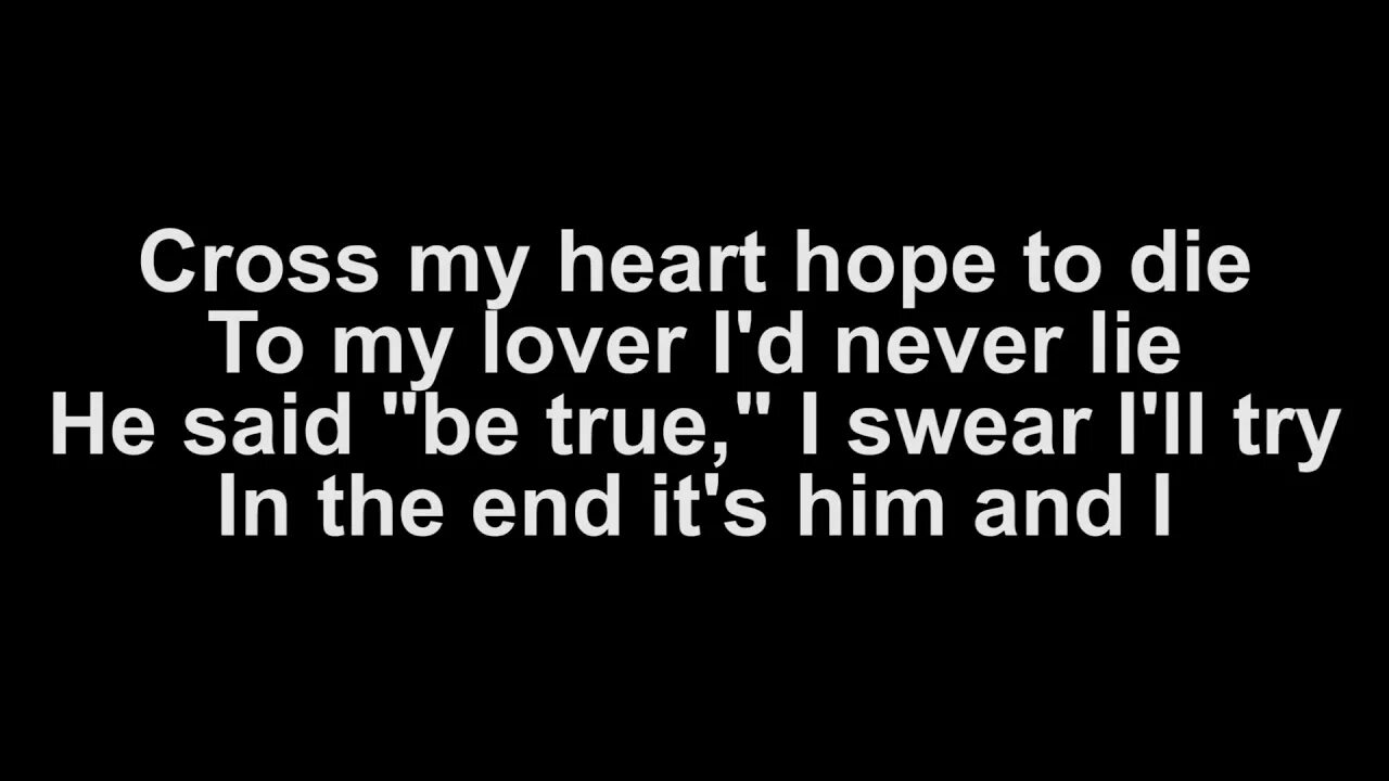 Never lie a lay