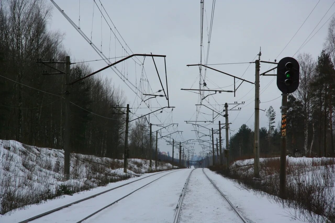перегон девяткино - капитолово. северо-восточного железнодорожного обхода. карта спортивного ориентирования. электрички ручьи токсово. станция токсово подстанция.