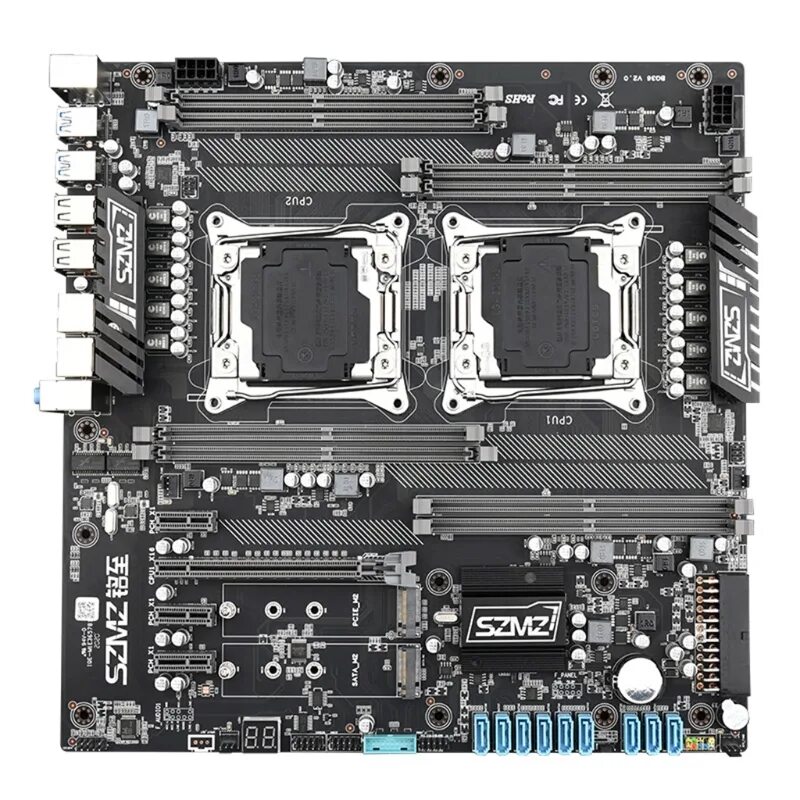 Материнская плата x99 lga 2011 v4. SZMZ x99 Dual z8. X99 материнская плата LGA 2011-v3. X99 ddr3 motherboard. X99 Dual motherboard.