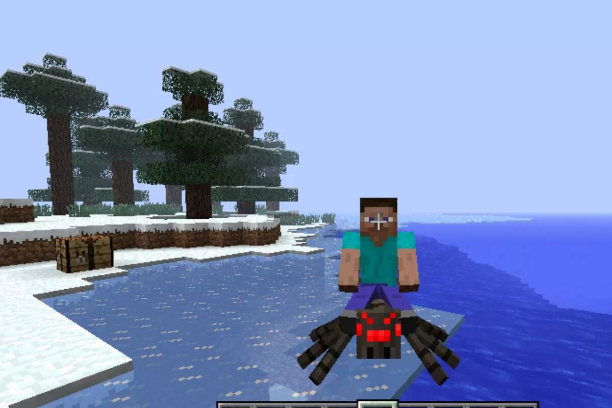 5. мод на пауков 1. 20 1. 12. майнкрафт 1.