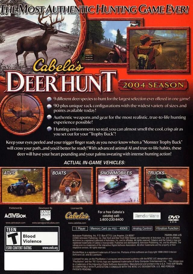 Игра Deer Hunter 2004. Deer Hunter для PLAYSTATION. Cabela’s Deer Hunt для ps2. Deer Hunter для PLAYSTATION 2. Best games ever