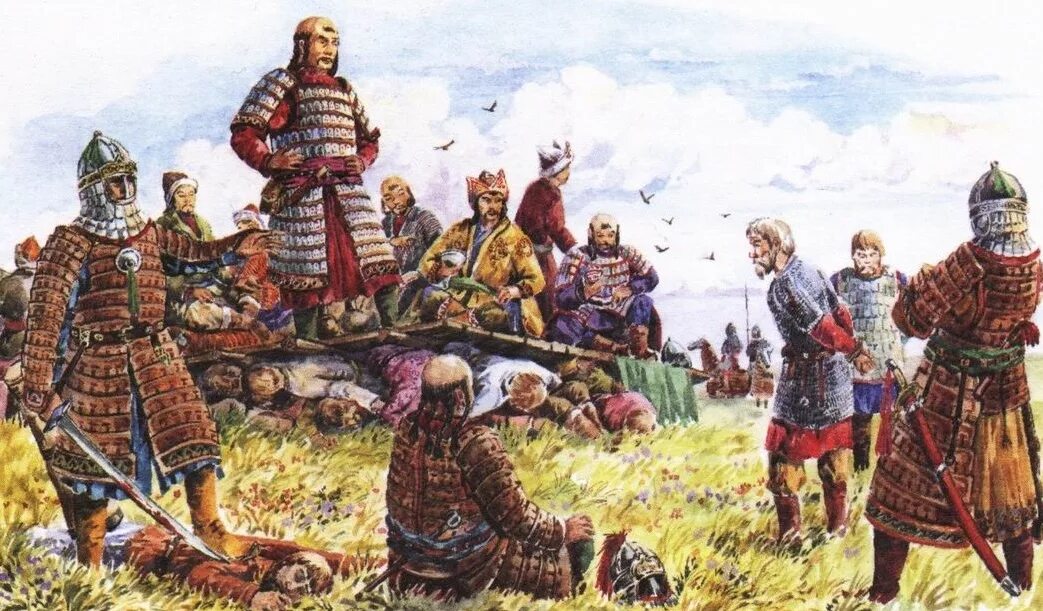 Хан Котян 1223. Татаро-монгольское иго Золотая Орда. Битва на реке Калке. Битва при Калке 1223.