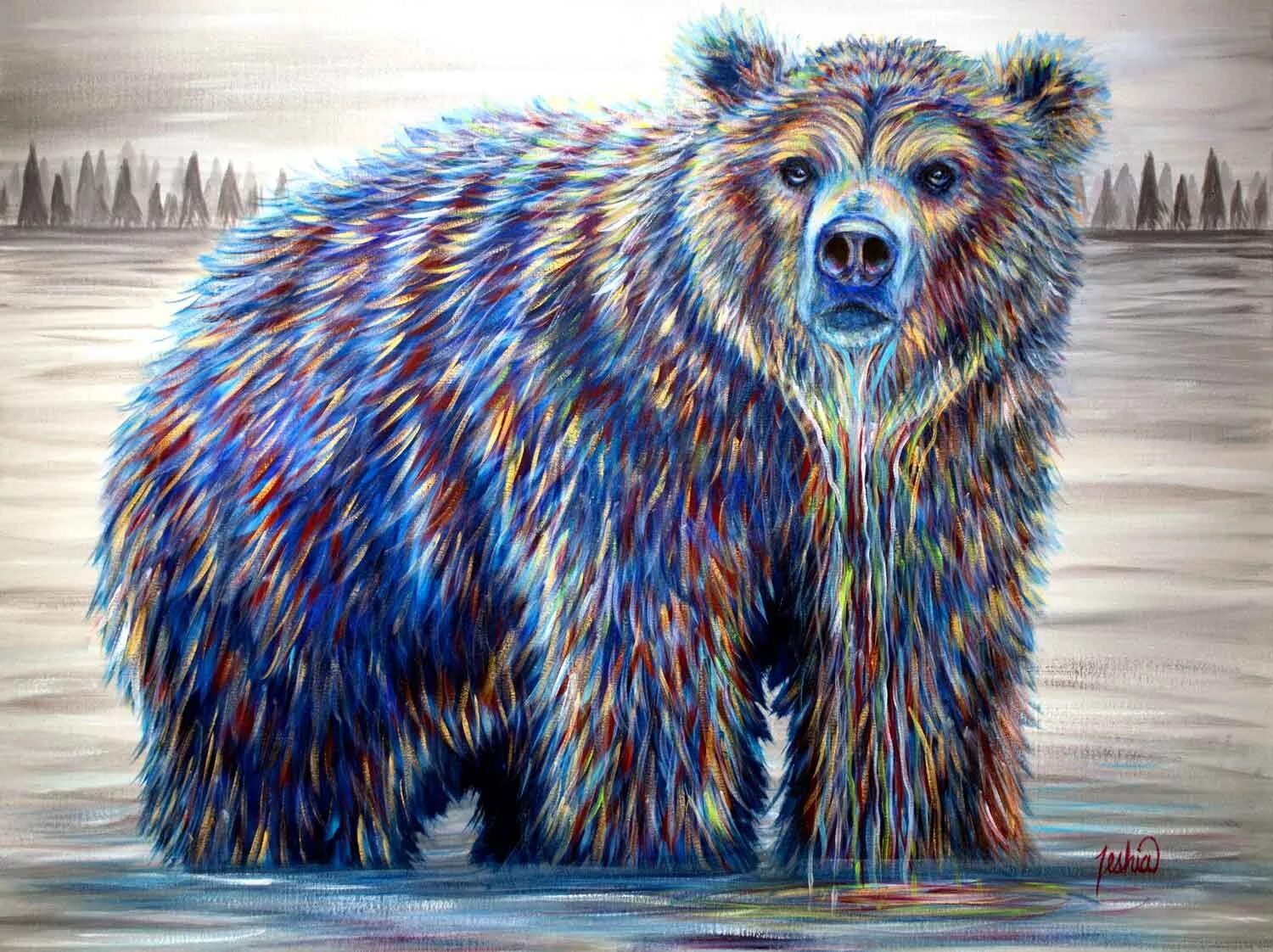 Медведь рисунок. Медведь живопись. Картина медведь. Картины с изображением медведей. Bear to think