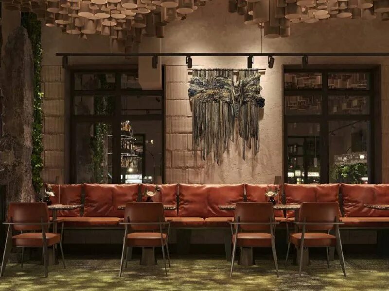 технология ресторана. ресторан новикова одинцово. Terra et silva. растения в ресторане. интерьер кафе.