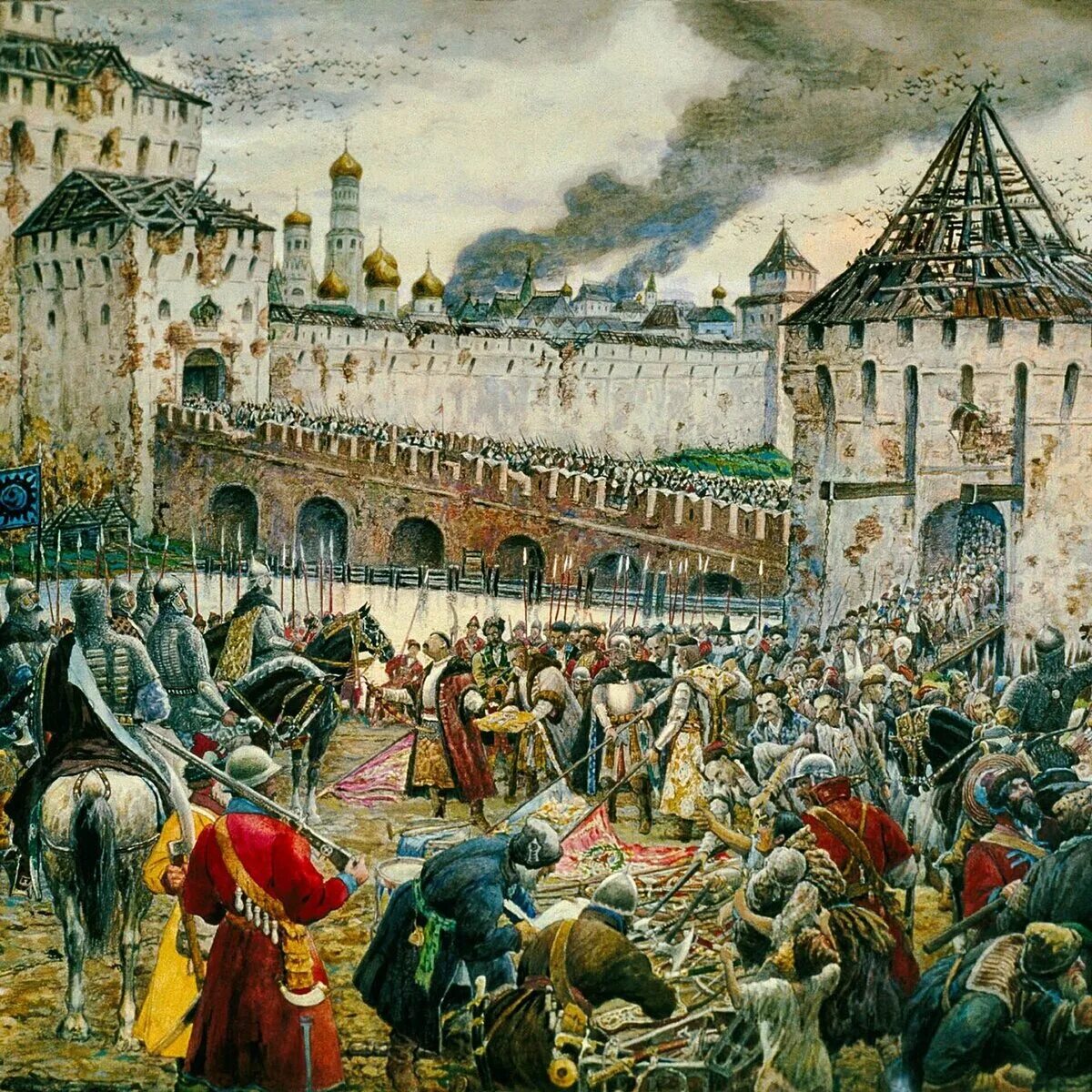 Осада москвы