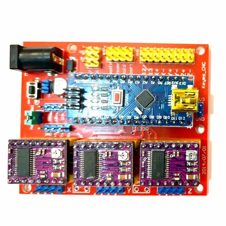 Nano shield. Arduino Nano CNC Shield. Шилд для ардуино нано ЧПУ. Arduino Nano CNC Shield drv8825. CNC Shield drv8825.