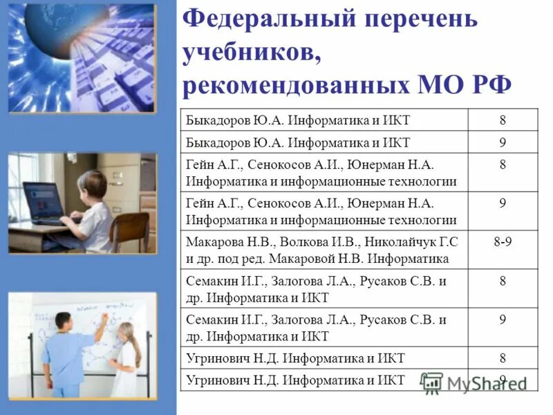 Открытый курс информатика. Федеральный перечень учебников , рекомендуемых. Информатика Быкадоров. Факультатив по информатике. Список книг по информатике.