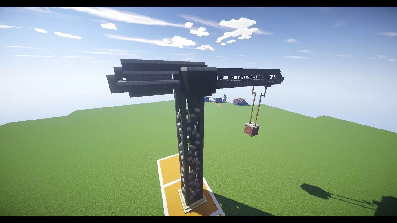 Строительный кран в майнкрафте. Кран в майнкрафте постройка. Кран liebherr 65 k в майнкрафте. Башенный кран в майнкрафт. 16.
