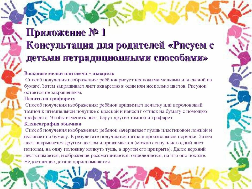 Самообразование изобразительная деятельность