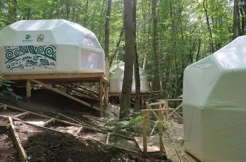 Глэмпинг железноводск курортное озеро
