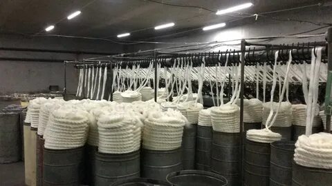 Шерстяная пряжа производство