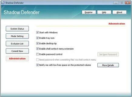 Shadow defender