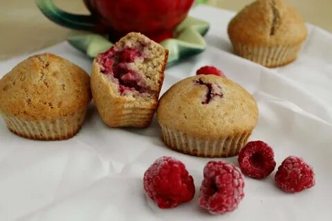Маффины с малиной