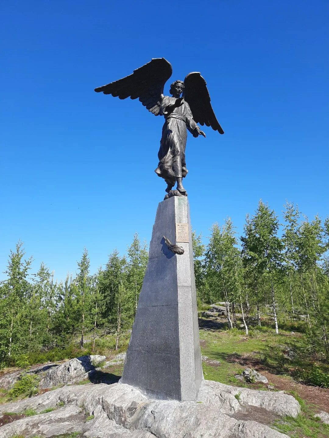 Фото: Ангел-хранитель, памятник, мемориал, Республика Карелия, Сортавала - Яндек