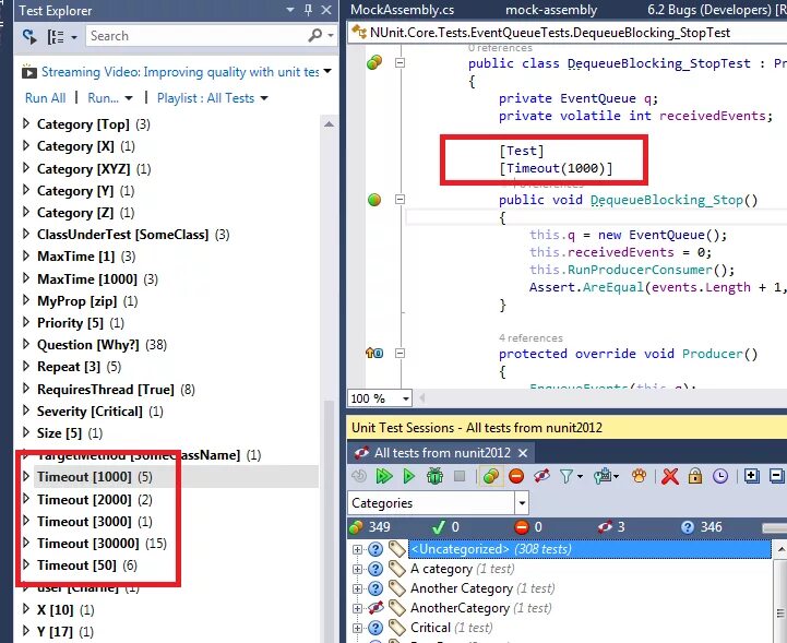 Carbon vs code. тест 309. Test category.
