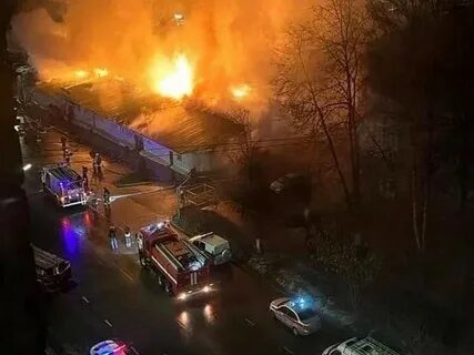 В каком году сгорел клуб
