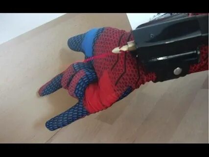 Настоящий веб шутер человека паука