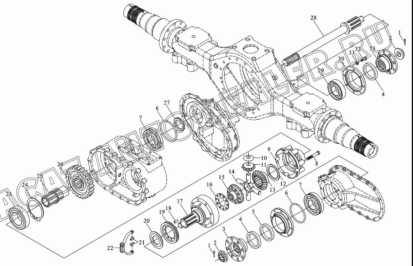 Раздатка шакман. Средний редуктор Донг Фенг 3251. Средний мост Донг Фенг самосвал. Редуктор среднего моста Донг Фенг самосвал. Дифференциал среднего моста Шакман f2000.