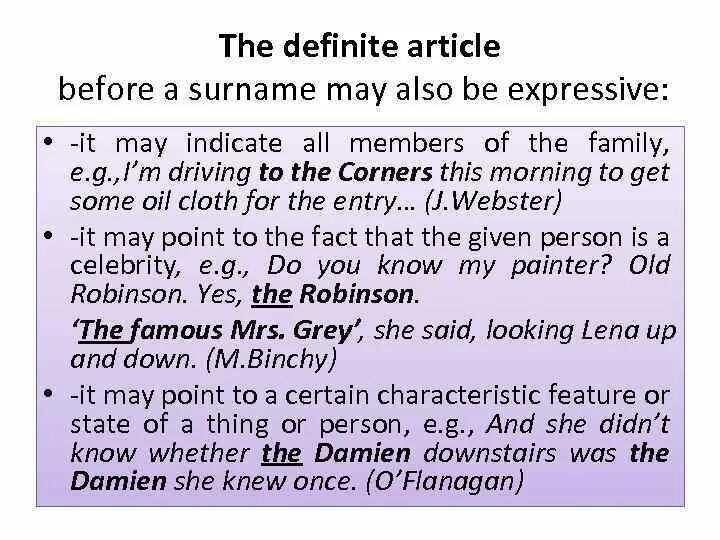 Expression and also