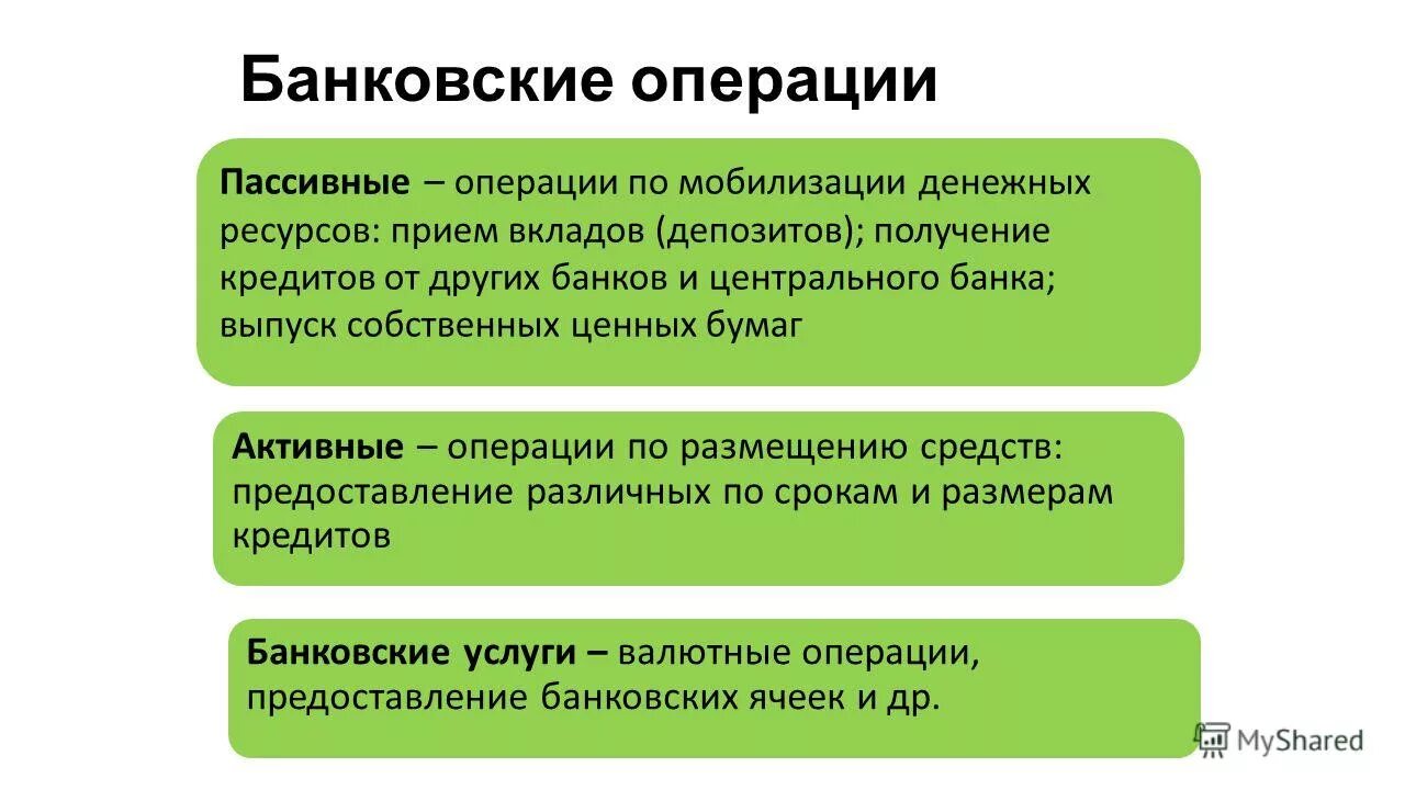 Операции по размещению средств. Банковские операции. Активные операции и пассивные операции банка. Банковские операции это в экономике. Активные и пассивные банковские операции коммерческих банков.