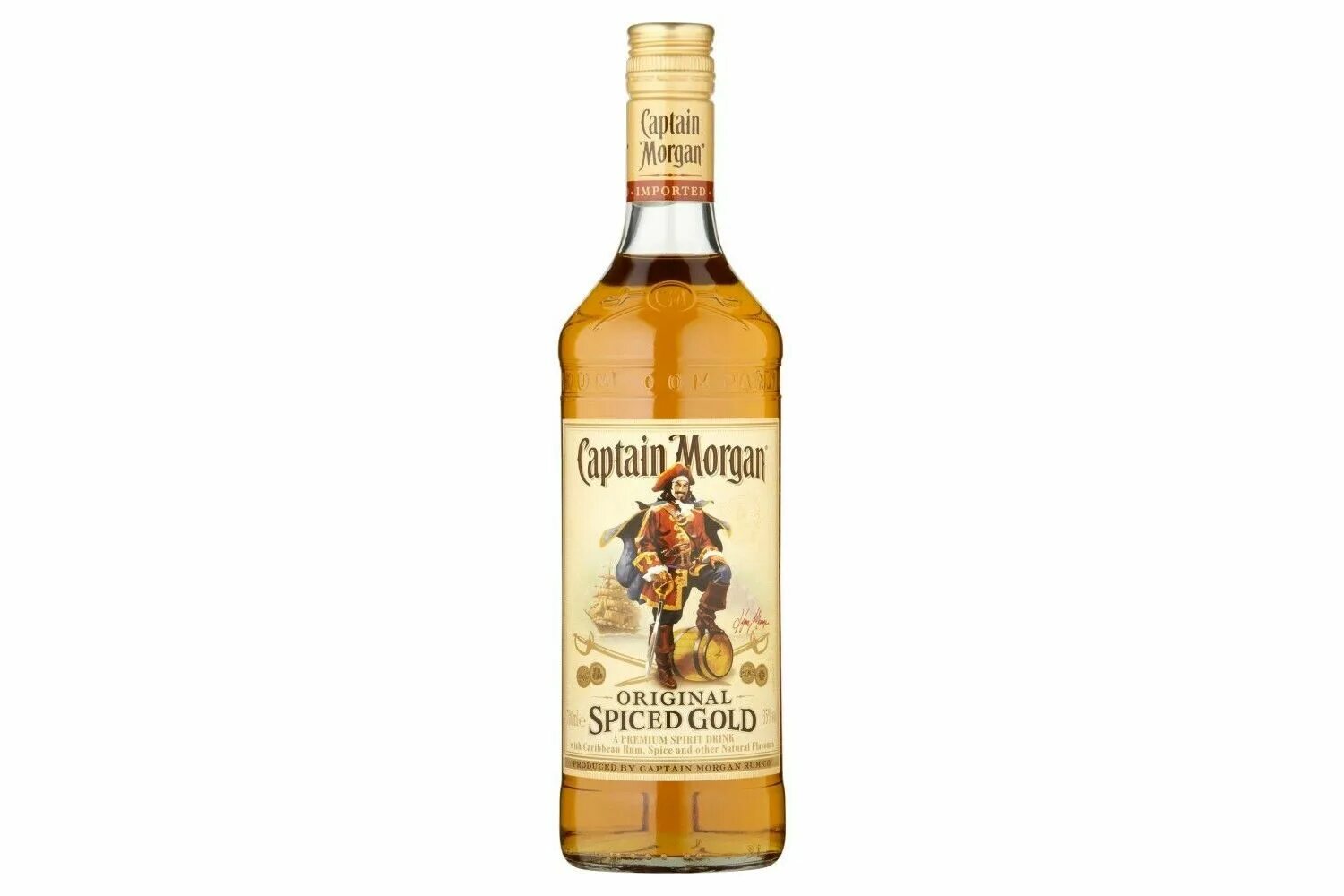 Ром Капитан Морган Спайсд Голд 35% 0,7. Captain Morgan Spiced Gold. Ром Captain Morgan Spiced Gold, 0.7 л. Капитан Морган Спайсд.